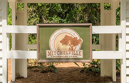 Mitchelville Freedom Park - First Freedman's Town est 1862 Sign