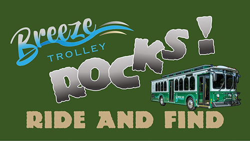 Breeze Trolley Rocks Ride and Find