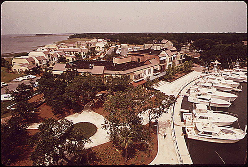Aerial view of Harbour Town