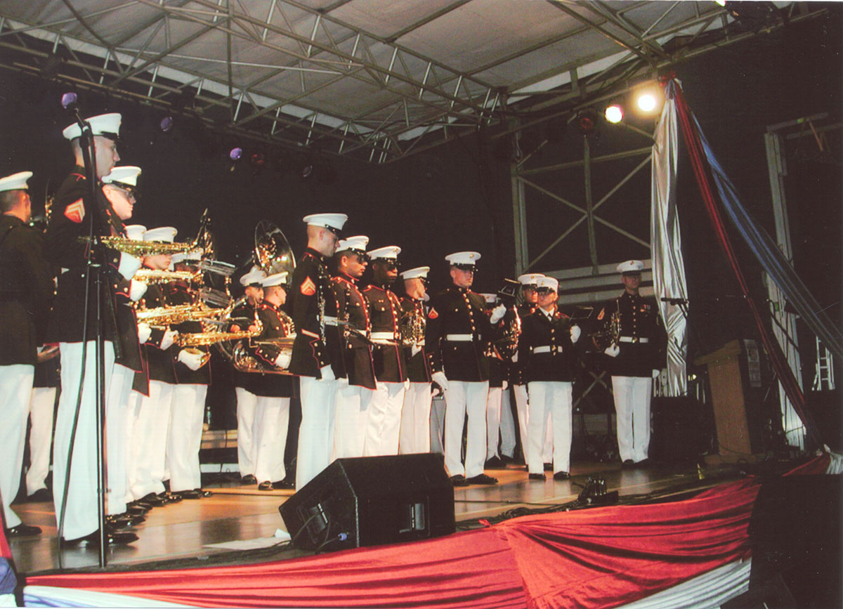 Marines on Stage
